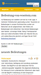 Mobile Screenshot of bedeutung-von-woertern.com