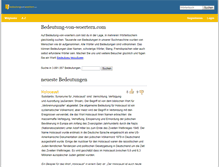 Tablet Screenshot of bedeutung-von-woertern.com